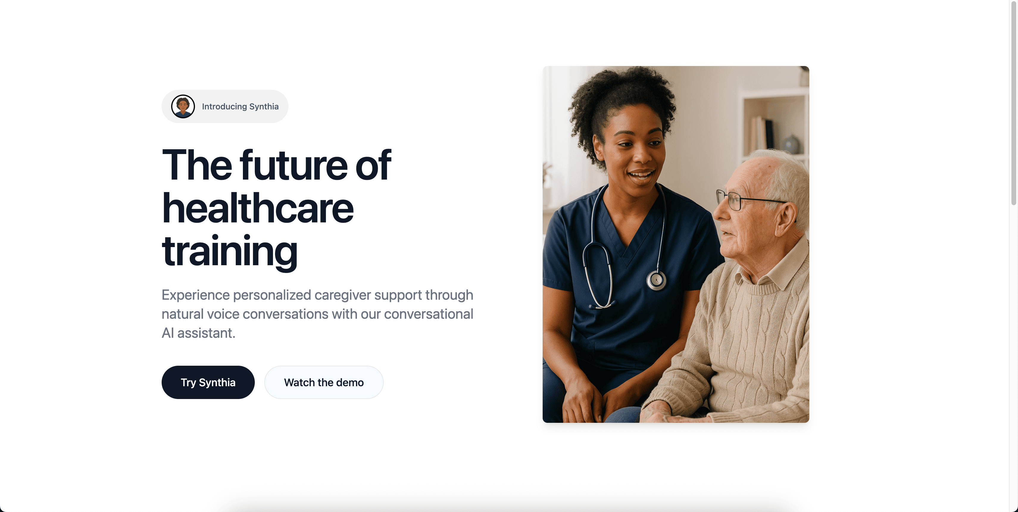 Synthia: Voice AI for Dementia Care
